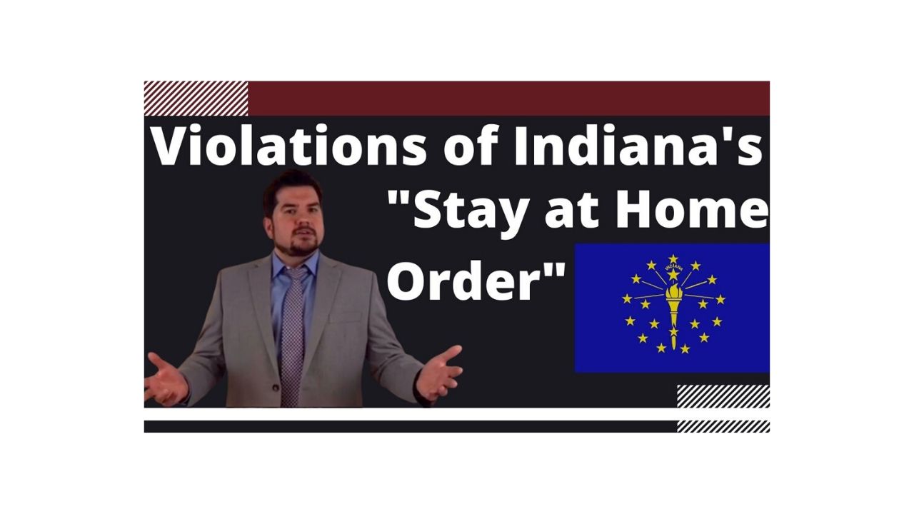 Violating Indiana’s Stay-at-Home Order