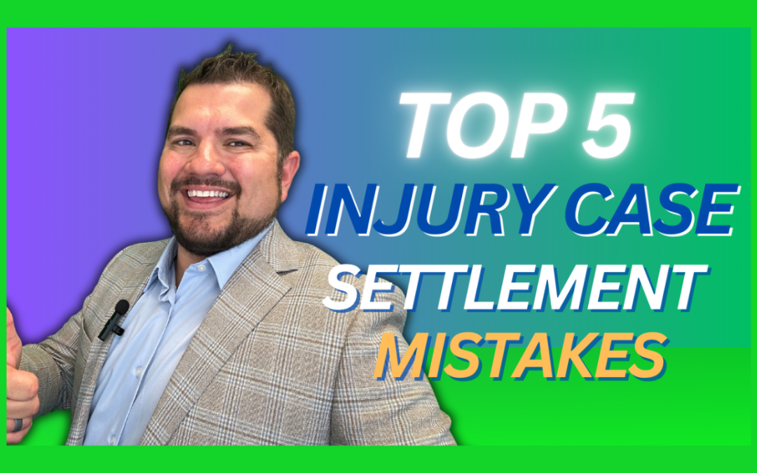 Avoid These 5 Mistakes in Your Indiana Injury Case Settlement