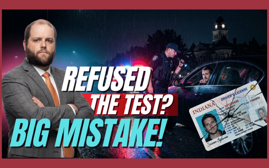 Refusing a Chemical Test in Indiana: How “No” Can Lead to Serious License Problems